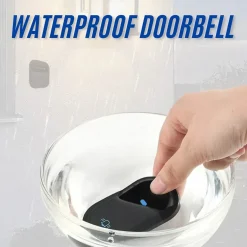 Bell4u Draadloze Deurbelset – Kinetische Beldrukker Zonder Batterijen – 34 Melodieën - 2 ontvangers