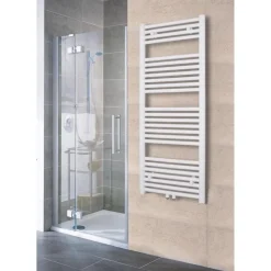 Belrad Badkamerradiator - 1400x600 Mm - 754 W - Wit - Middenaansluiting