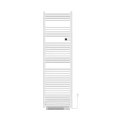 Belrad Elektrische Badkamerradiator Met Blower - Wit - Programmeerbare Thermostaat