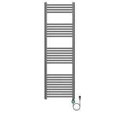 Belrad Elektrische Handdoekdroger - Smart Wifi - 700w - 1600x500mm - Gunmetal - Rechts