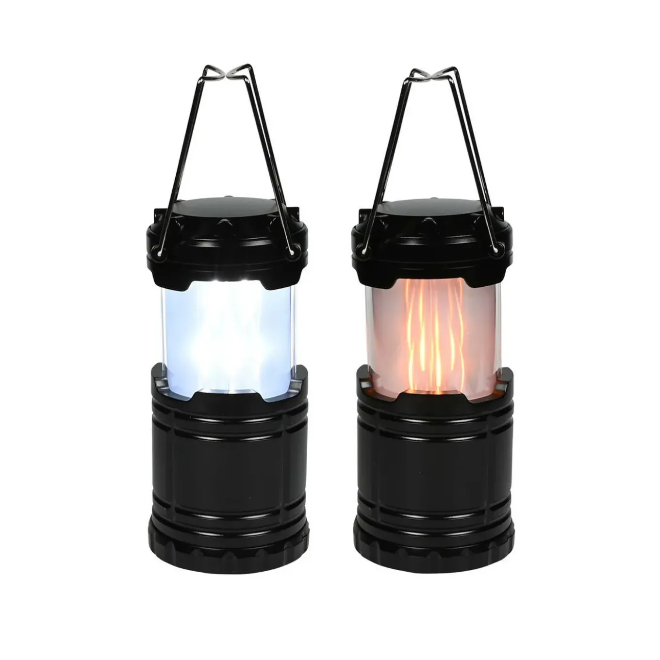 Benson Campinglamp - Flame - 2 Lichtstanden - Lantaarn - Kamperen