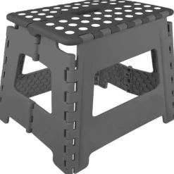Benson Opstapkrukje - Opvouwbaar - Zwart - 31 X 22 Cm - 150 Kg