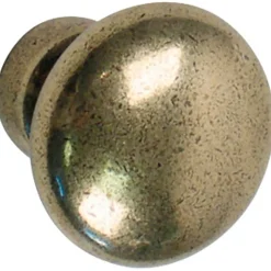 Bertomani Meubelknop - Zamak - Verbronsd - 25mm - Set van 2