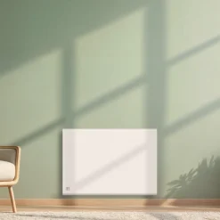 BESTHERM - Radiator - Gietijzeren Radiator + Folie - Wandmontage - 1000w - Wit - Nemesis