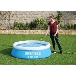 Bestway opblaaszwembad rond Ø183x51cm