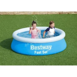 Bestway opblaaszwembad rond Ø183x51cm