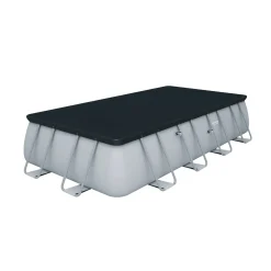 Bestway opzetzwembad Power Steel rechthoek met filterpomp 549x274x122cm