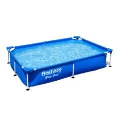 Bestway opzetzwembad Steel Pro rechthoek 221x150x43cm