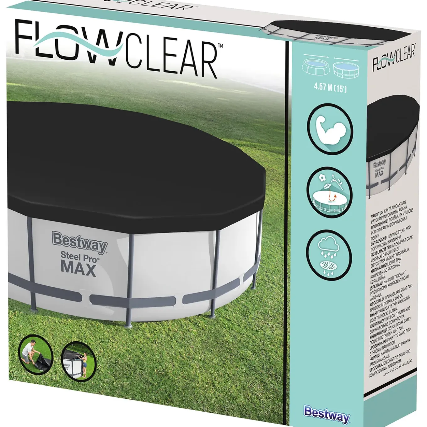 Bestway Zwembad afdekzeil Flowclear 457cm