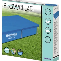 Bestway Zwembad Afdekzeil Flowclear 221x150cm