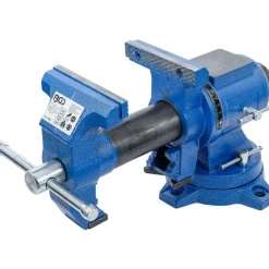 BGS technic Bgs Bankschroef - 100 Mm Spanbekken - 360° Draaibaar