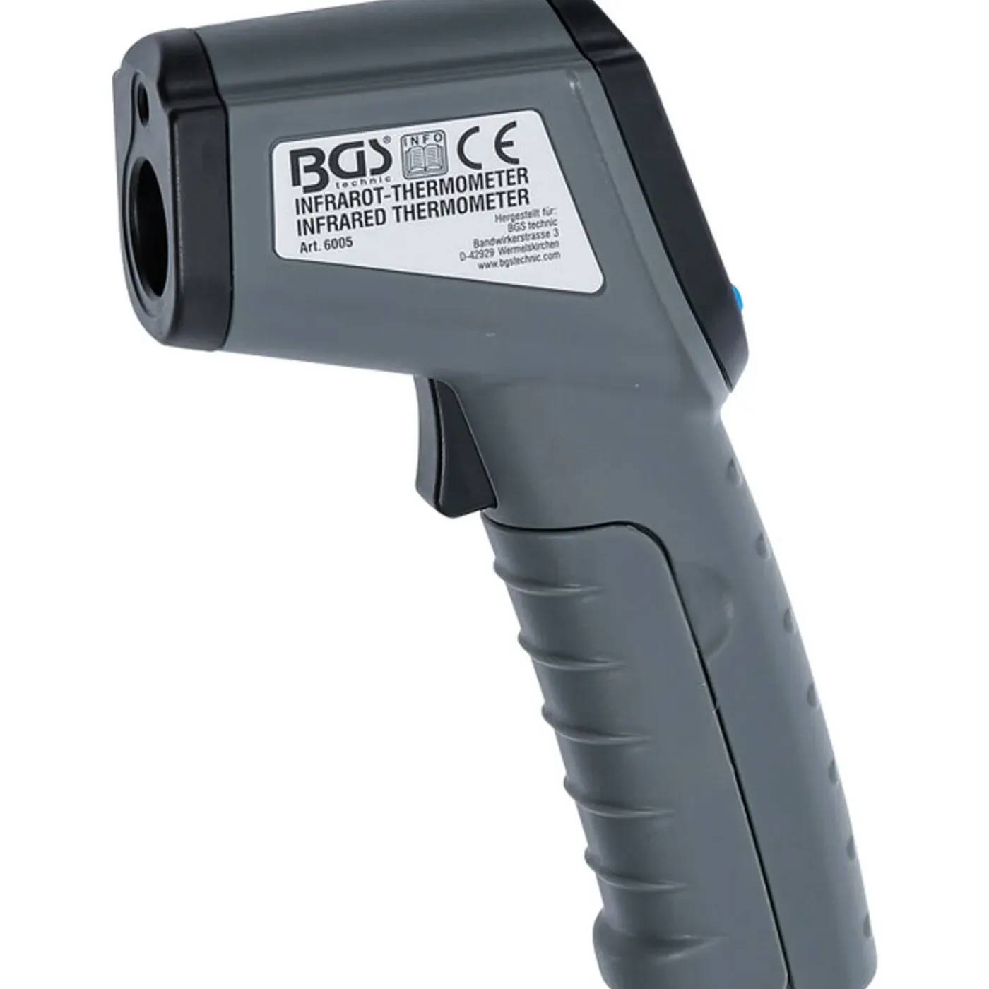 BGS technic Bgs Digitale Laserthermometer -50°c Tot +500°c