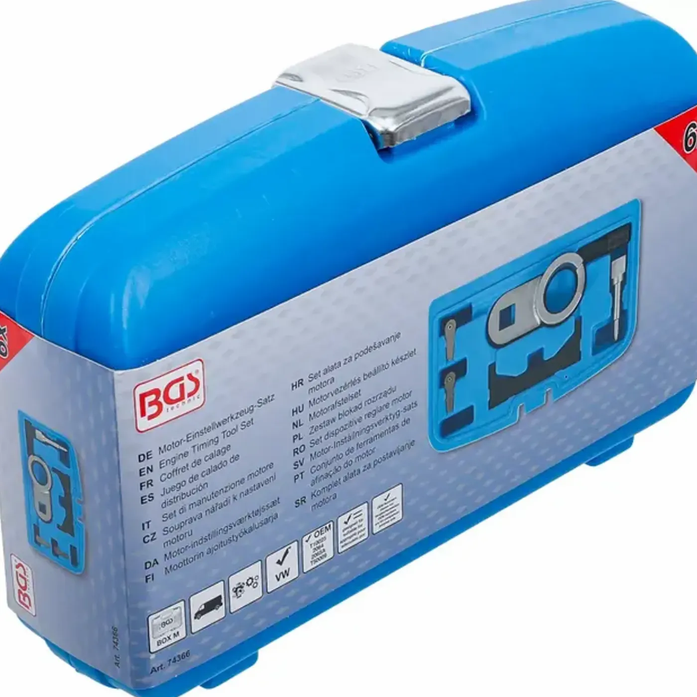 BGS technic Bgs Motorafstelset - Voor Vag - 6 Delig