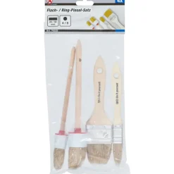 BGS technic Bgs Platte / Ring Penselenset - 4 Delig