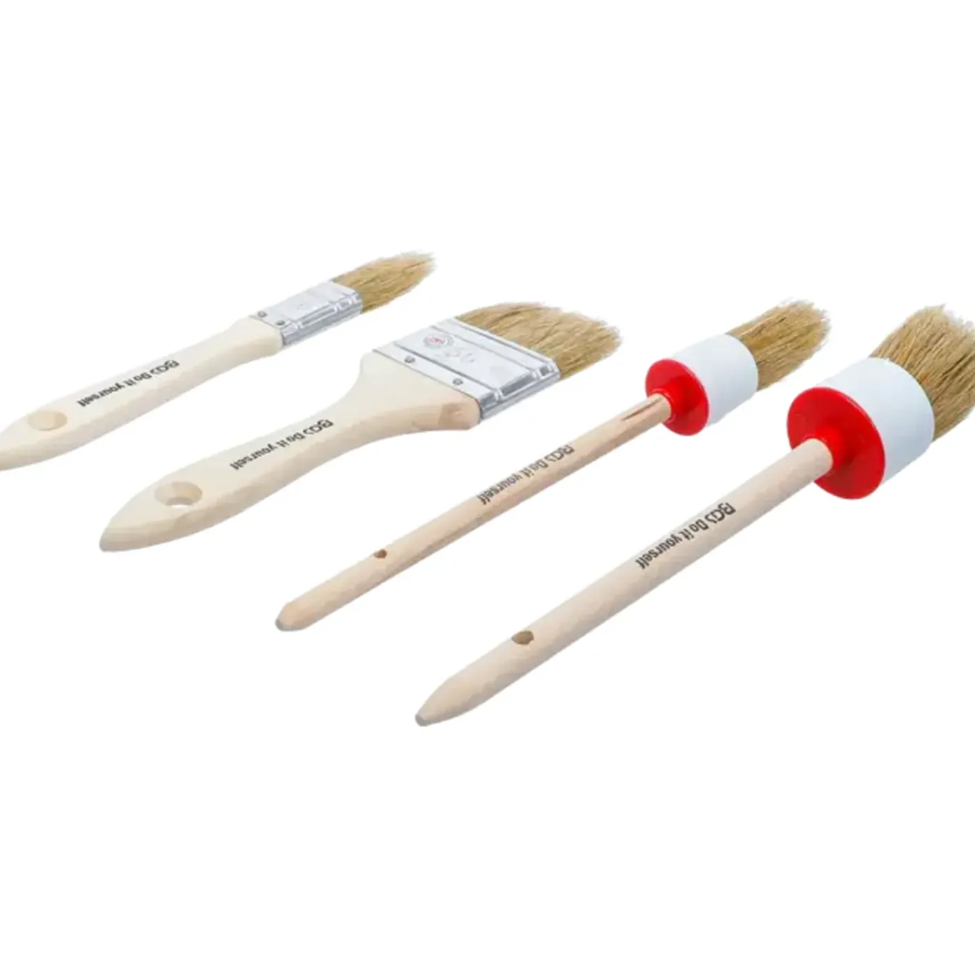 BGS technic Bgs Platte / Ring Penselenset - 4 Delig