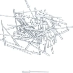 BGS Do it yourself Bgs Popnagel Assortiment Diam. 3,2 Mm, 50 Delig