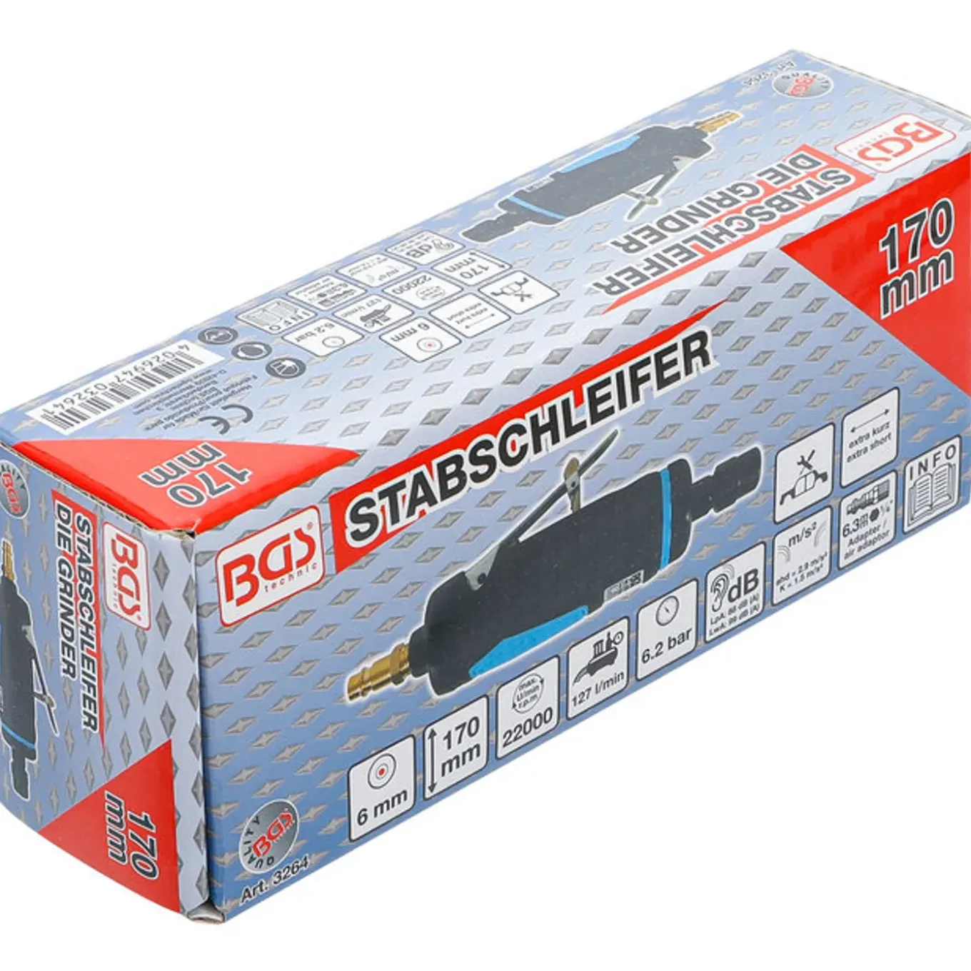 Bgs Staafslijper Kort 170 Mm