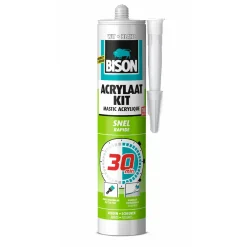 Bison acrylaatkit 30 min wit 300ml