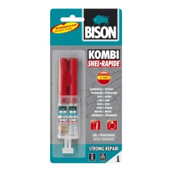 Bison universele epoxylijm Kombi Snel 24ml