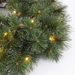 Black Box Trees Glendon Kerstkrans Met Led Verlichting D60cm