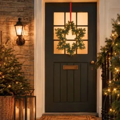 Black Box Trees Kerstkrans Ster Met Led Verlichting - D60 Cm