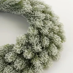 Black Box Trees Nigata Krans Groen Frosted Tips 126 - H12xd60cm