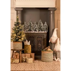 Black Box - Vandans xmas tree potted led groen frosted 40L TIPS 96 werkt op batterijen
