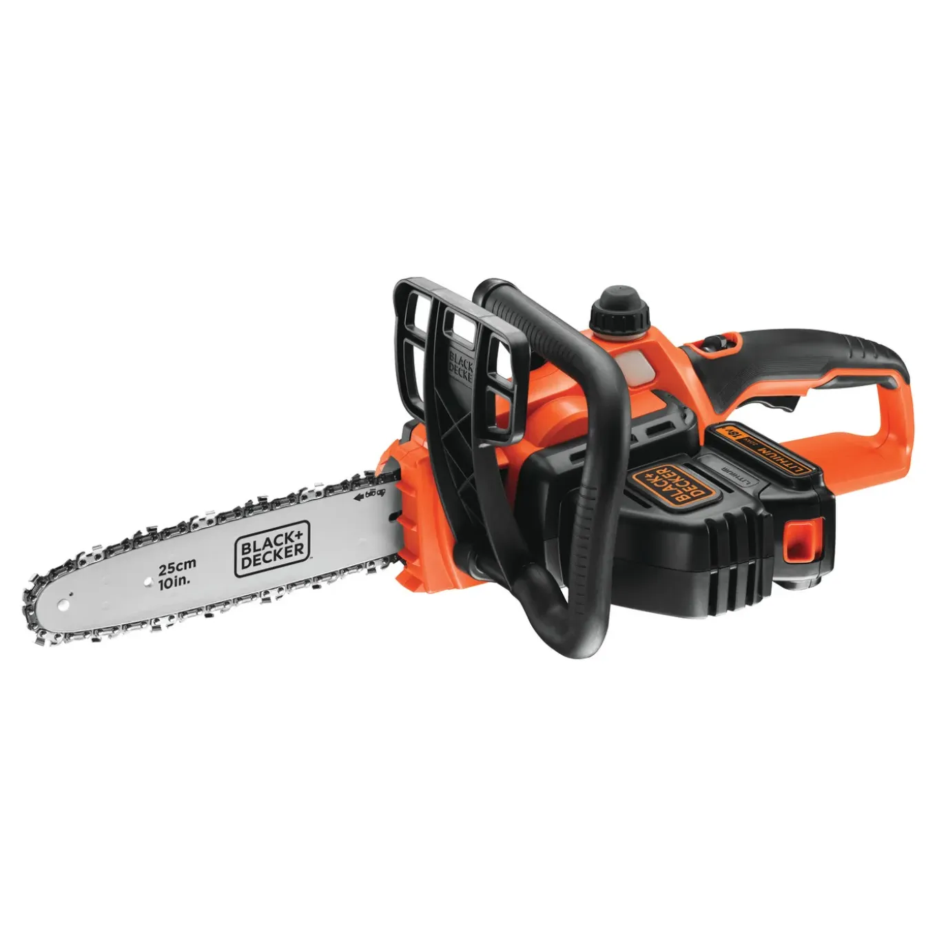 Black+Decker Accu Kettingzaag GKC1825L20-QW - 18V - 25cm (Incl. Accu & Lader)