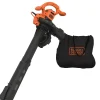 Black+Decker Elektrische Bladblazer- zuiger en versnipperaar BEBLV2600-QS- 2600W