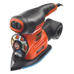 Black+Decker Multischuurmachine KA280K - 220W - Zwart/Oranje - 100x165mm