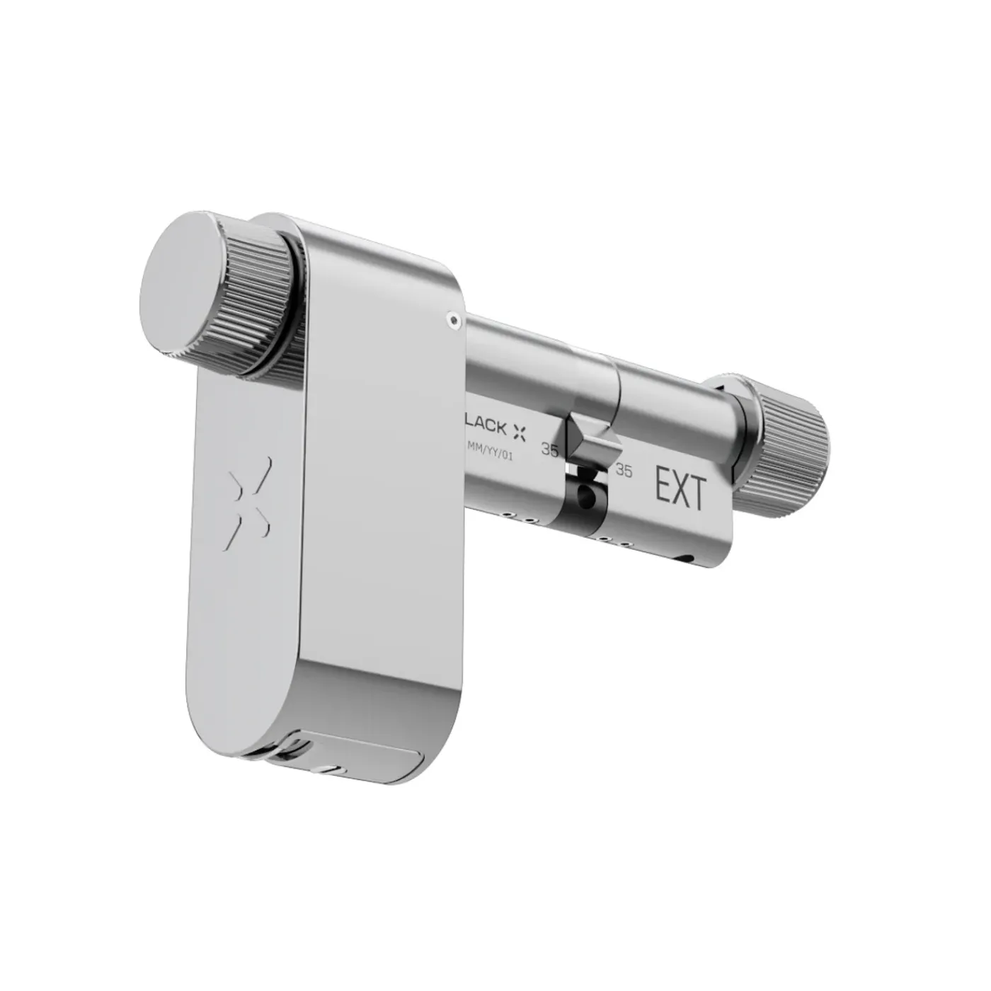 Black X Smart Lock 35/35mm - 45/45mm Chroom