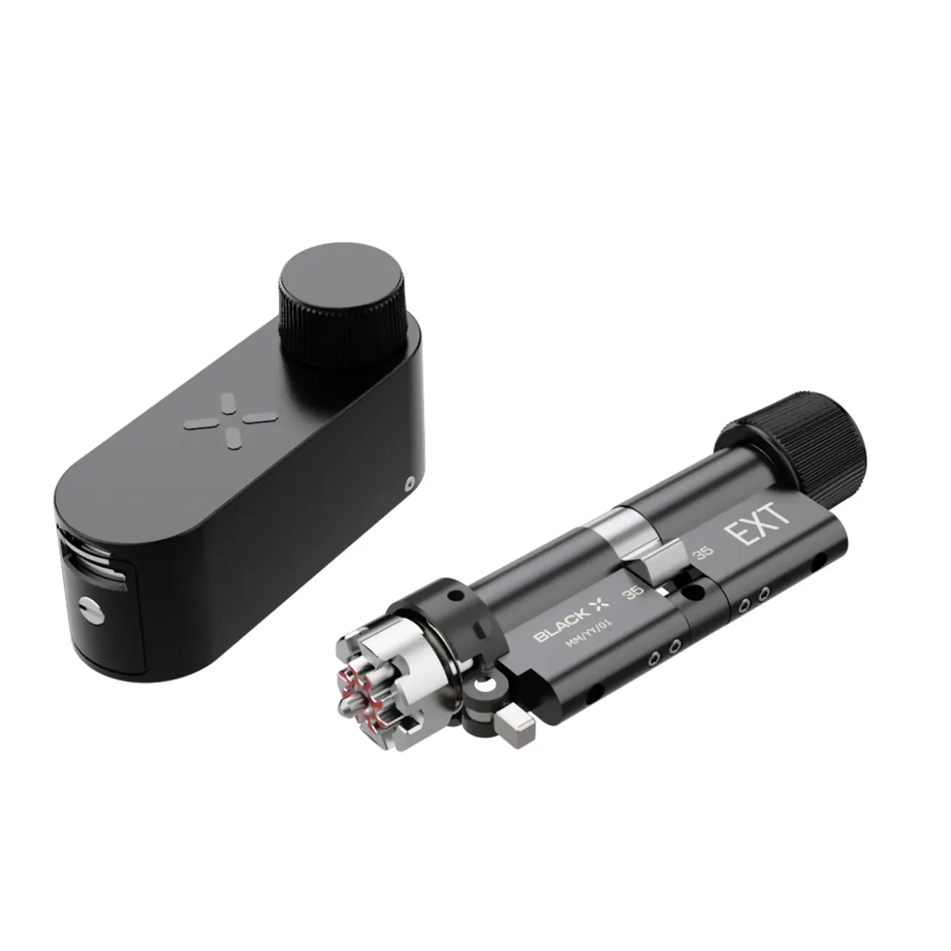 Black X Smart Lock 35/35mm - 45/45mm Zwart