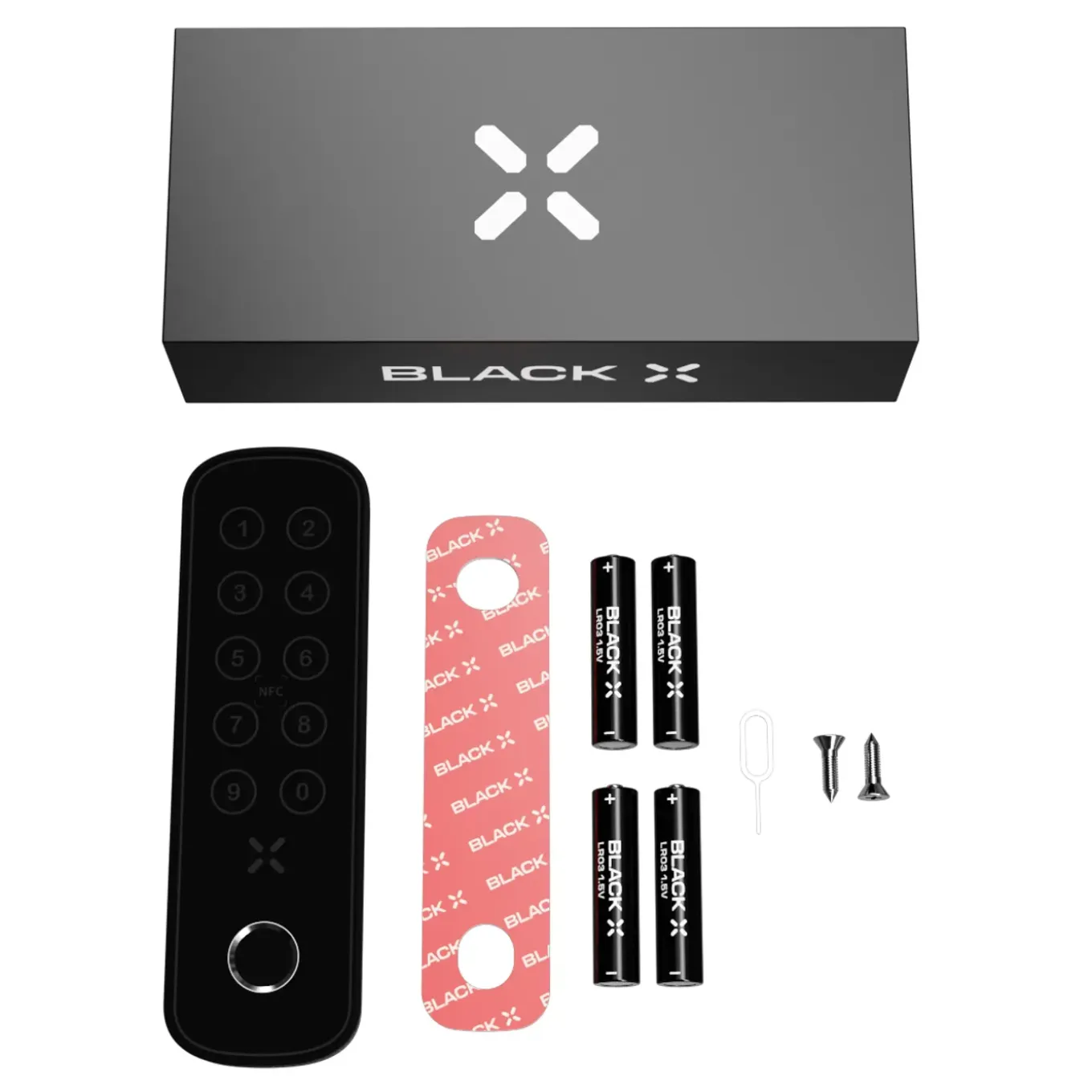 Black X Xpad+ Ovaal 138x42mm Zwart
