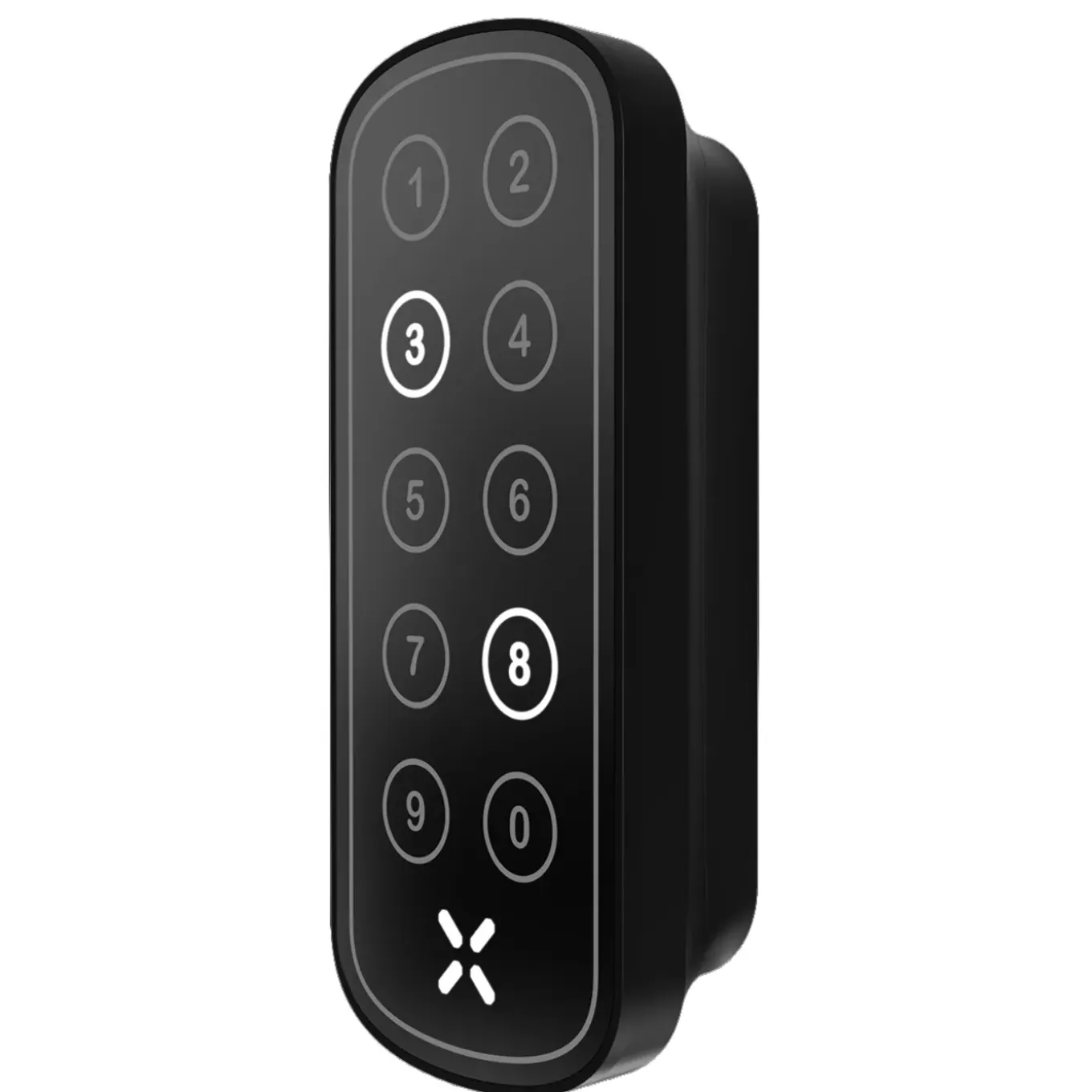 Black X Xpad Ovaal 100x42mm Zwart