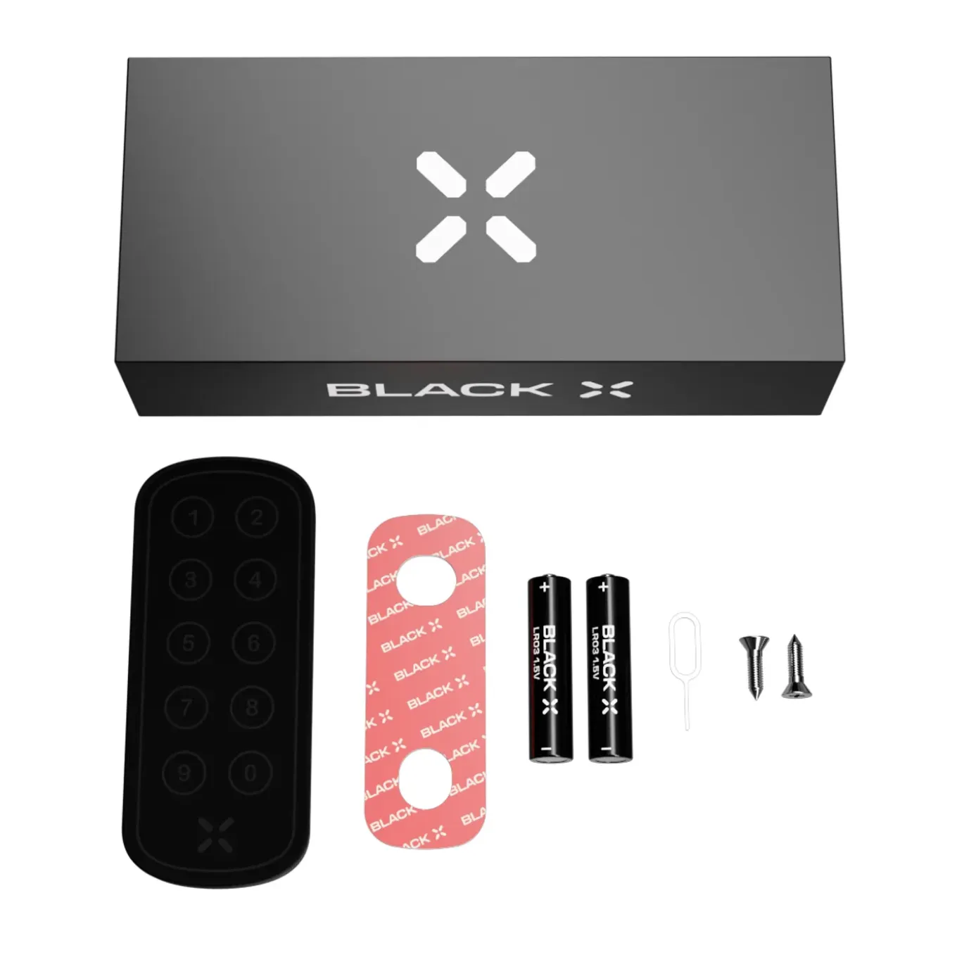 Black X Xpad Ovaal 100x42mm Zwart