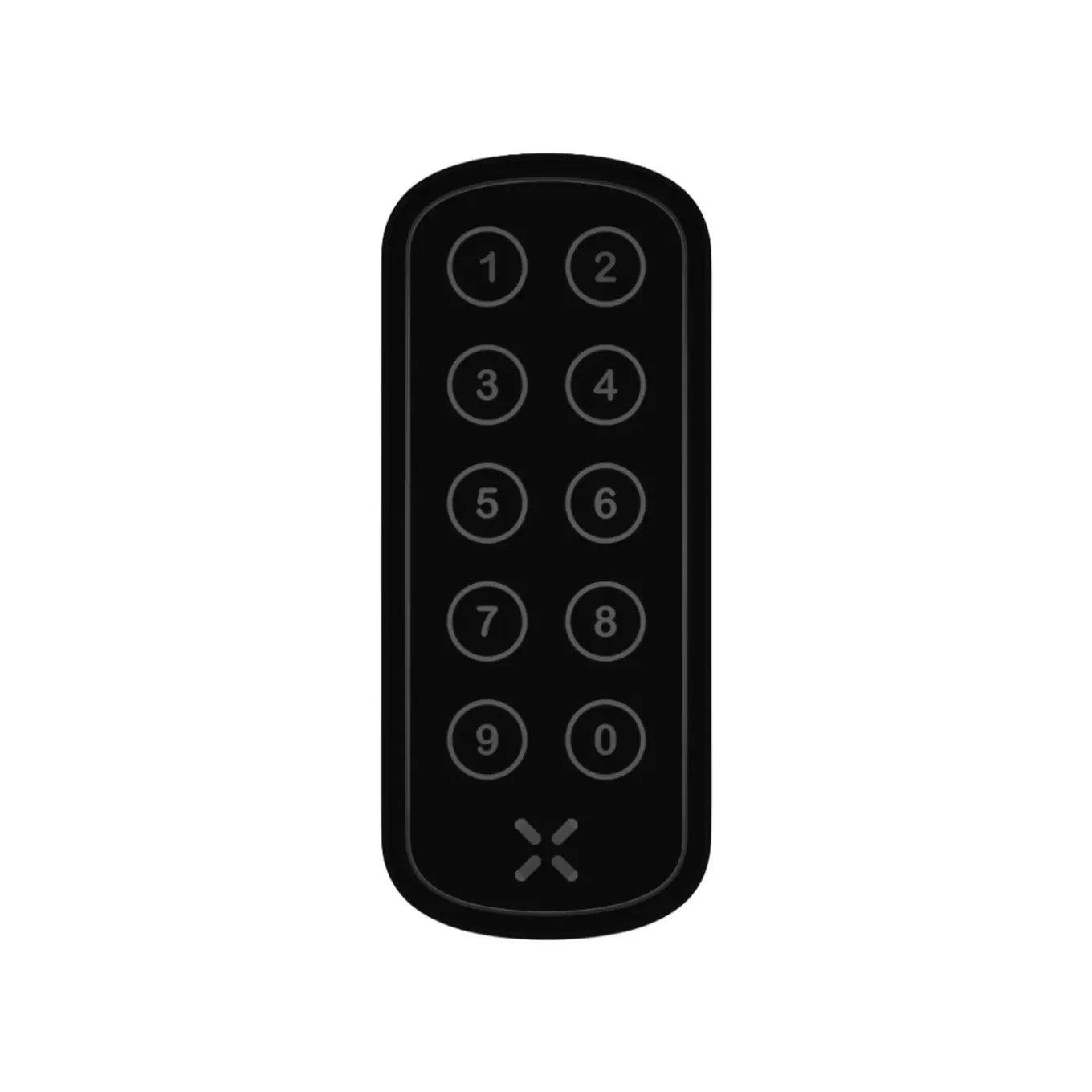 Black X Xpad Ovaal 100x42mm Zwart