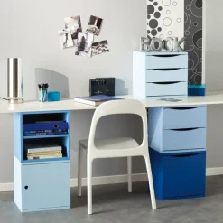 Blok 1 legbord in massief den 36x36x30cm