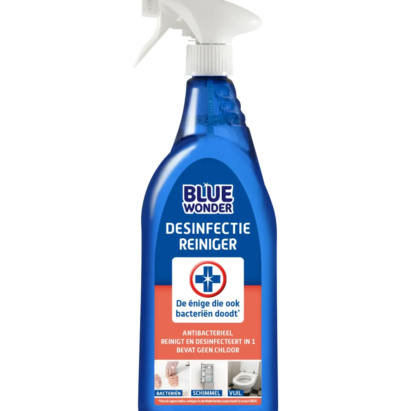 Blue Wonder desinfectiereiniger spray 750ml