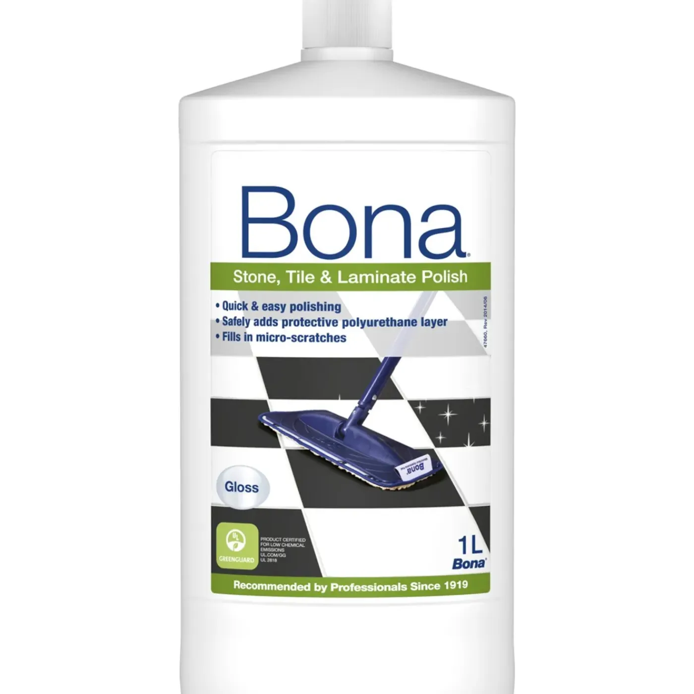 Bona Harde Vloer, Tegel- & Laminaat Polish - 1 Liter - PVC Polish - Beschermend