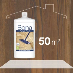 Bona Houten Vloer Polish Glans - 1 Liter - Houten Vloer Onderhoud - Beschermend