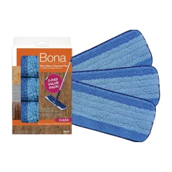Bona Microfiber Cleaning Pad - Microvezel Reinigingspad - 42 CM - 3 Stuks