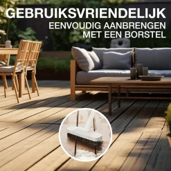 Bona Wood Deck Linseed Soap - Lijnoliezeep Vloeistof 4L - Terras Onderhoud - Natuurzeep