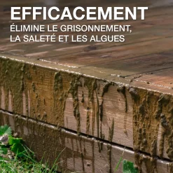 Bona Wood Deck Linseed Soap - Lijnoliezeep Vloeistof 4L - Terras Onderhoud - Natuurzeep