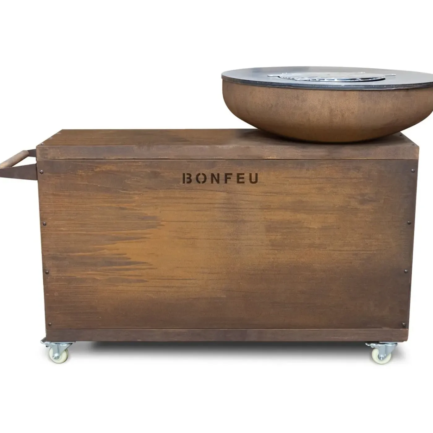 BonFeu Bonbiza Island Xl - Buitenkeuken Cortenstaal - 150x100x108 Cm - Incl. Plancha