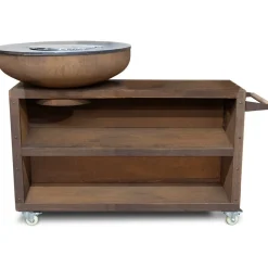 BonFeu Bonbiza Island Xl - Buitenkeuken Cortenstaal - 150x100x108 Cm - Incl. Plancha