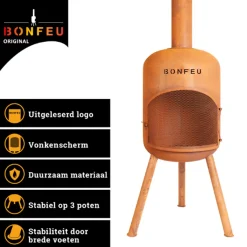 BonFeu BonBono Roest Tuinhaard