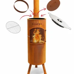 BonFeu BonGiano LP Corten Tuinhaard