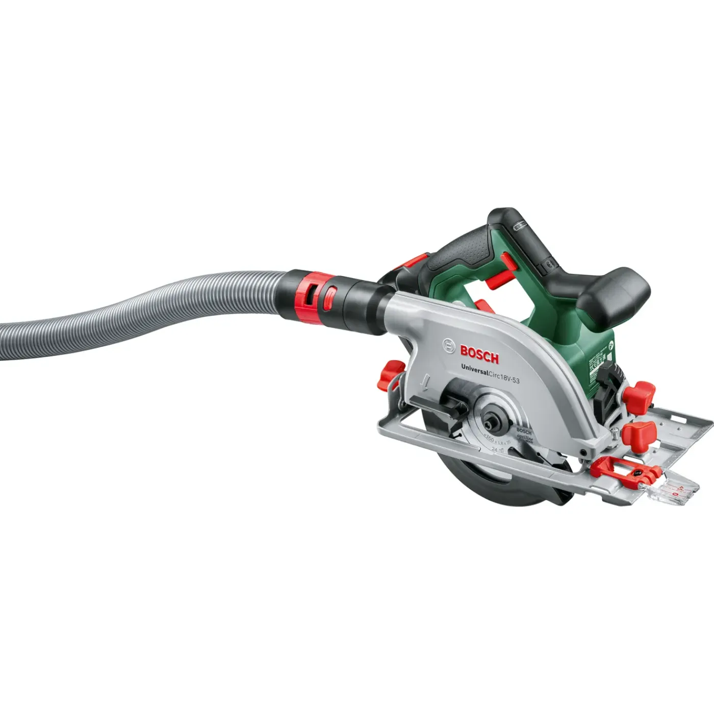 Bosch Accucirkelzaag UniversalCirc 18V-53 - Zaagdiepte 53mm - diam. 160mm - 18V