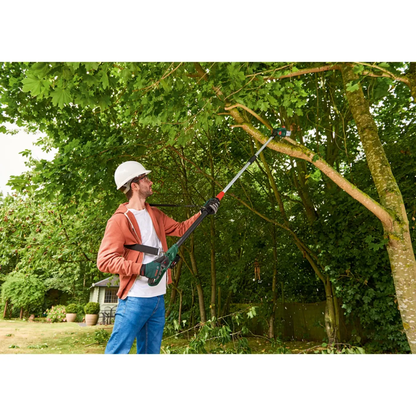 Bosch Accu Kettingzaag met Telescoopstang - 18V - (zonder accu)