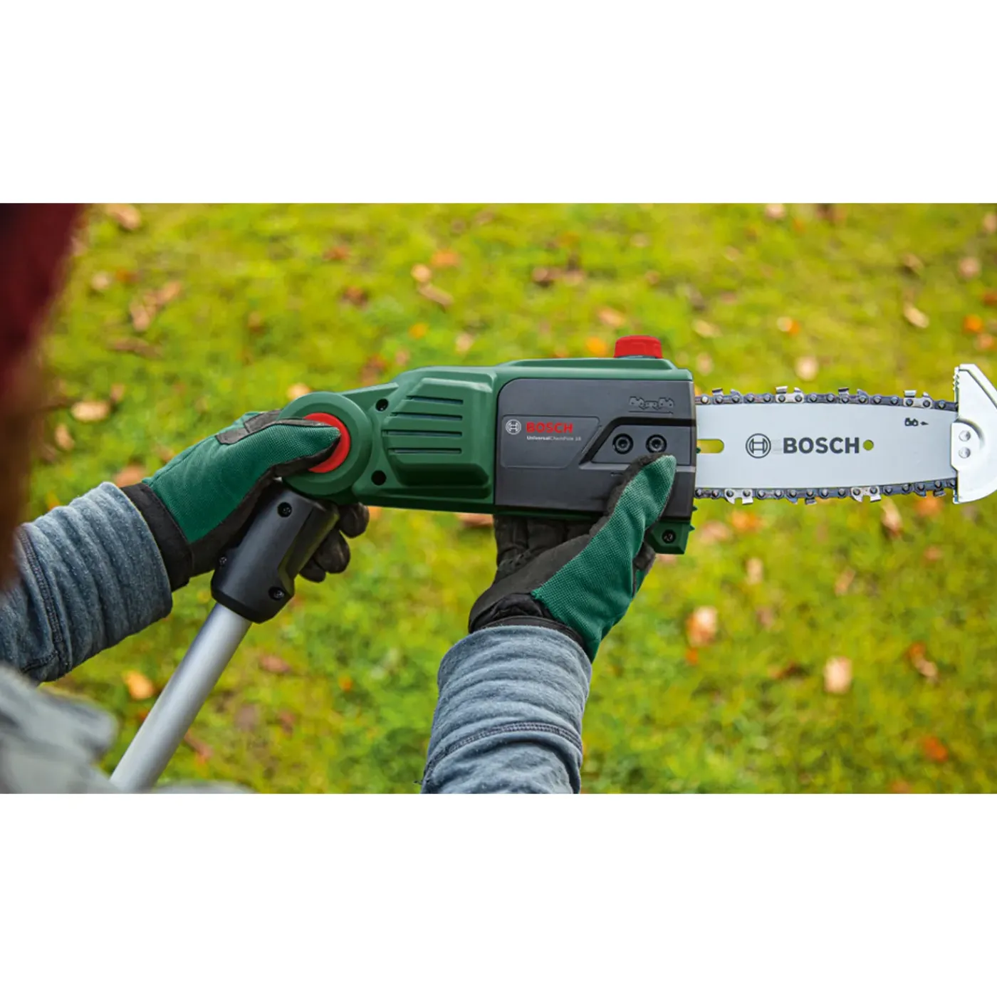 Bosch Accu Kettingzaag met Telescoopstang - 18V - (zonder accu)